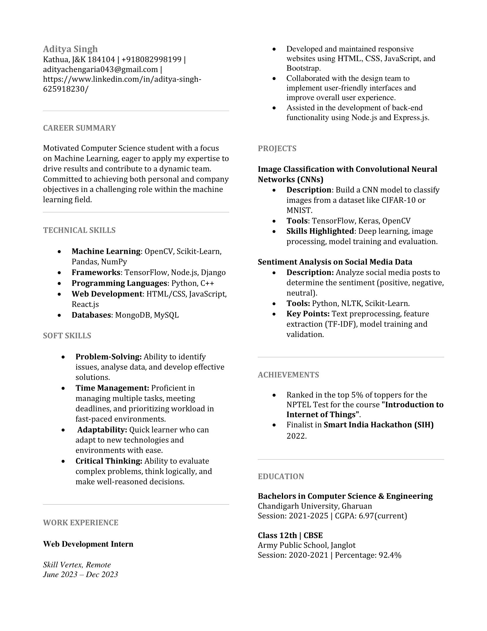 Resume
